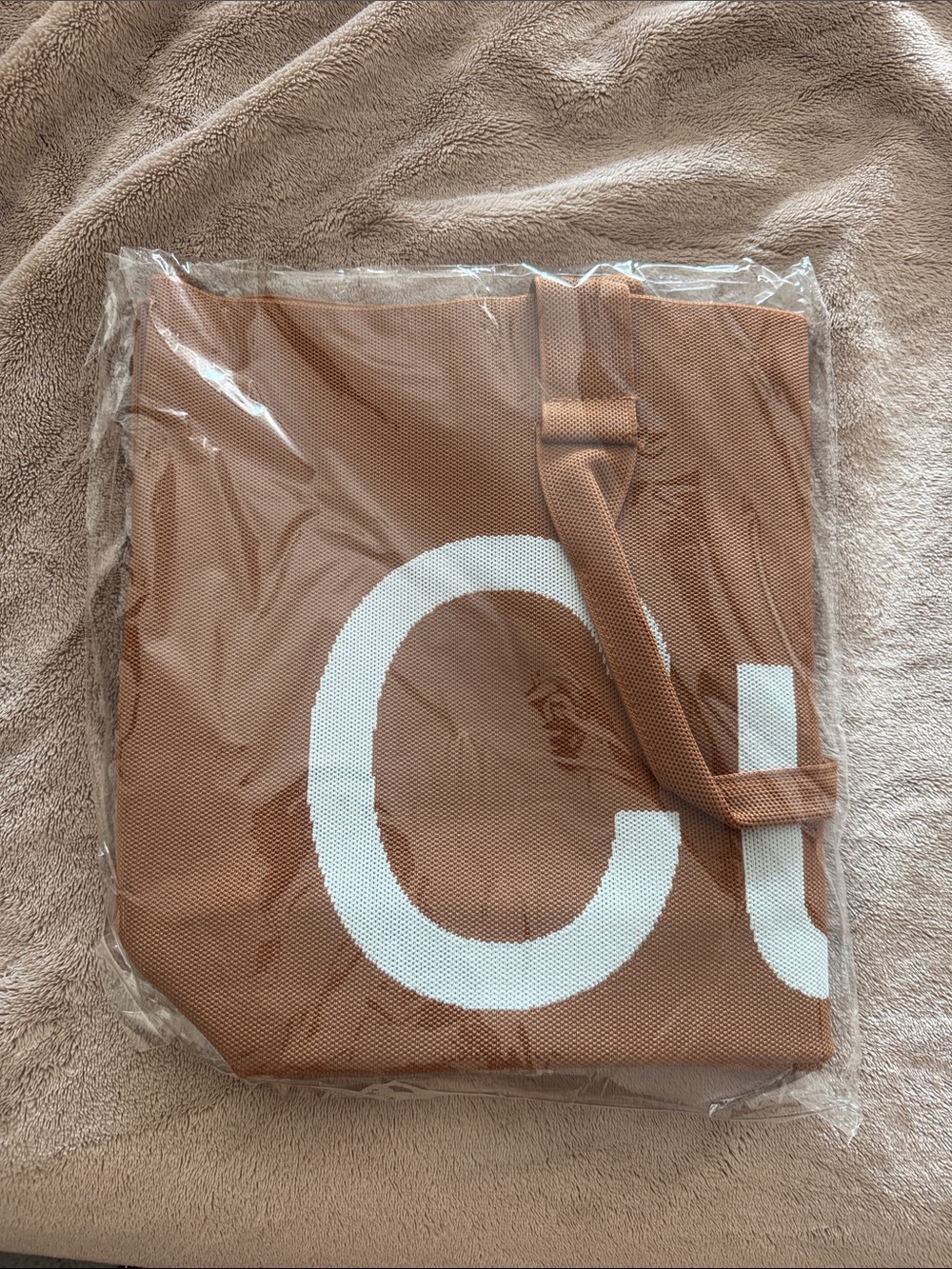 Curves by Sean Brown Tote Large Only (Cinnamon)